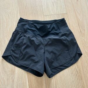 Black Lululemon Women's Athletic Shorts